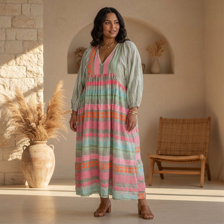 Naomi - Cozy Bohemian Dress
