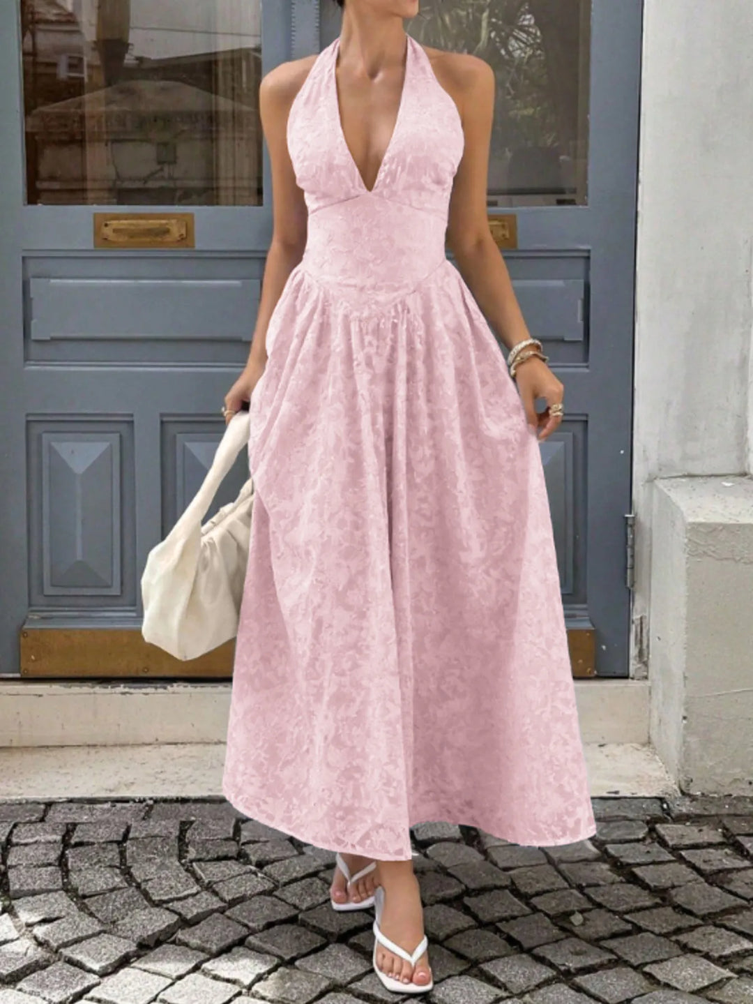 Jimena™ - Pleated Line Dress