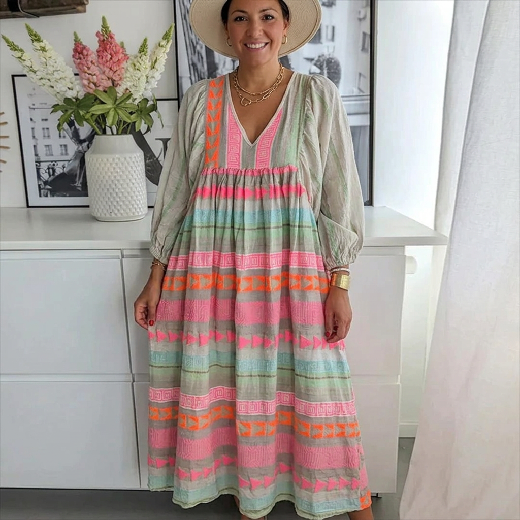 Naomi - Cozy Bohemian Dress
