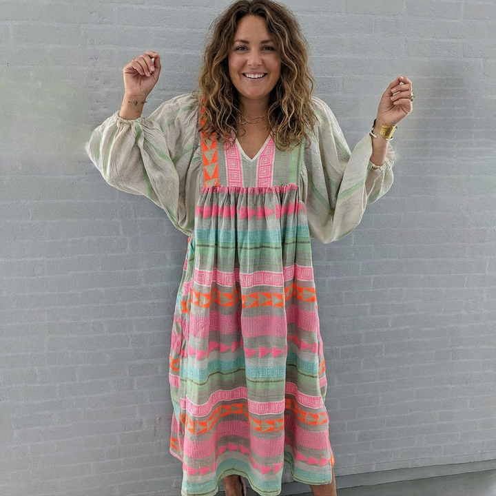 Naomi - Cozy Bohemian Dress