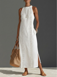 Isidora™ - White Lace Maxi Dress