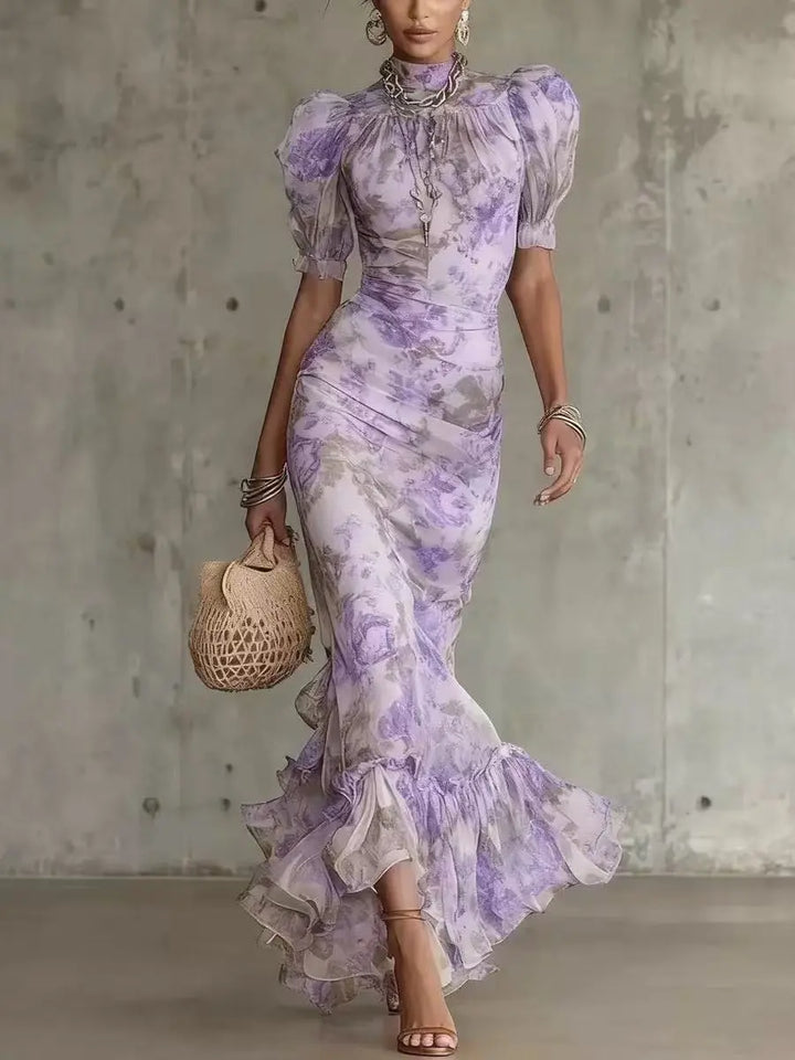 Phaedra™ - Floral Puff Dress