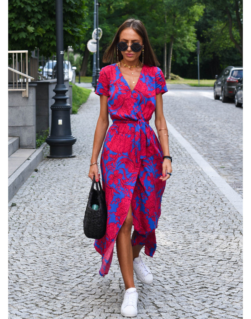 Flora™ | Elegant Wrap Dress