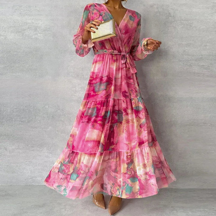 Camelía™ - Floral Maxi Dress