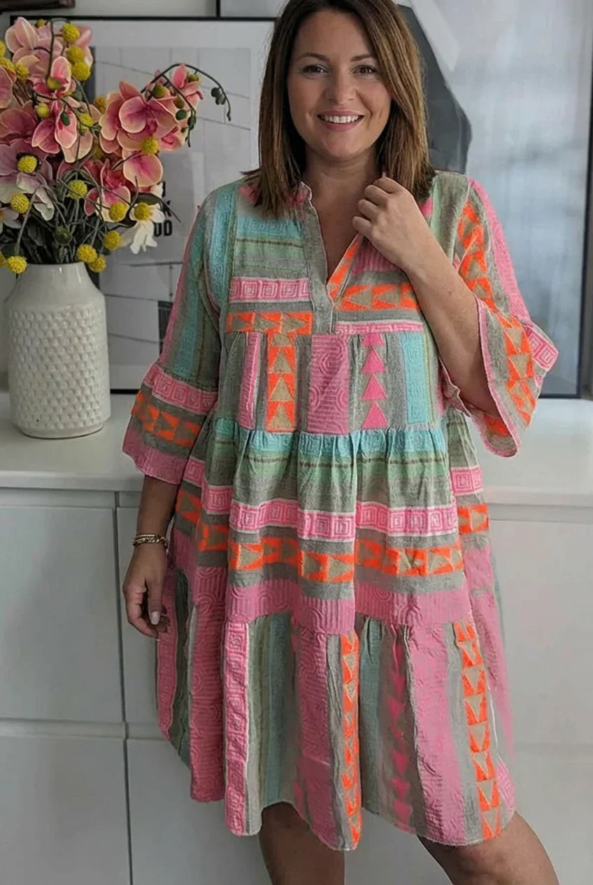 ISOLDE - Floral Springtime Dress