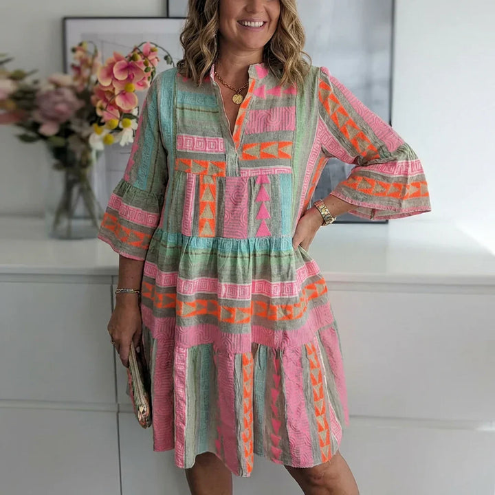 ISOLDE - Floral Springtime Dress