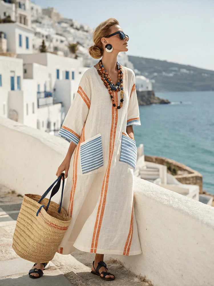Elyssia™ - Loose-Fitting Maxi Dress
