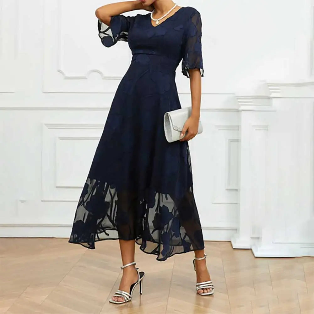 Solvei™ - Floral Pattern Dress