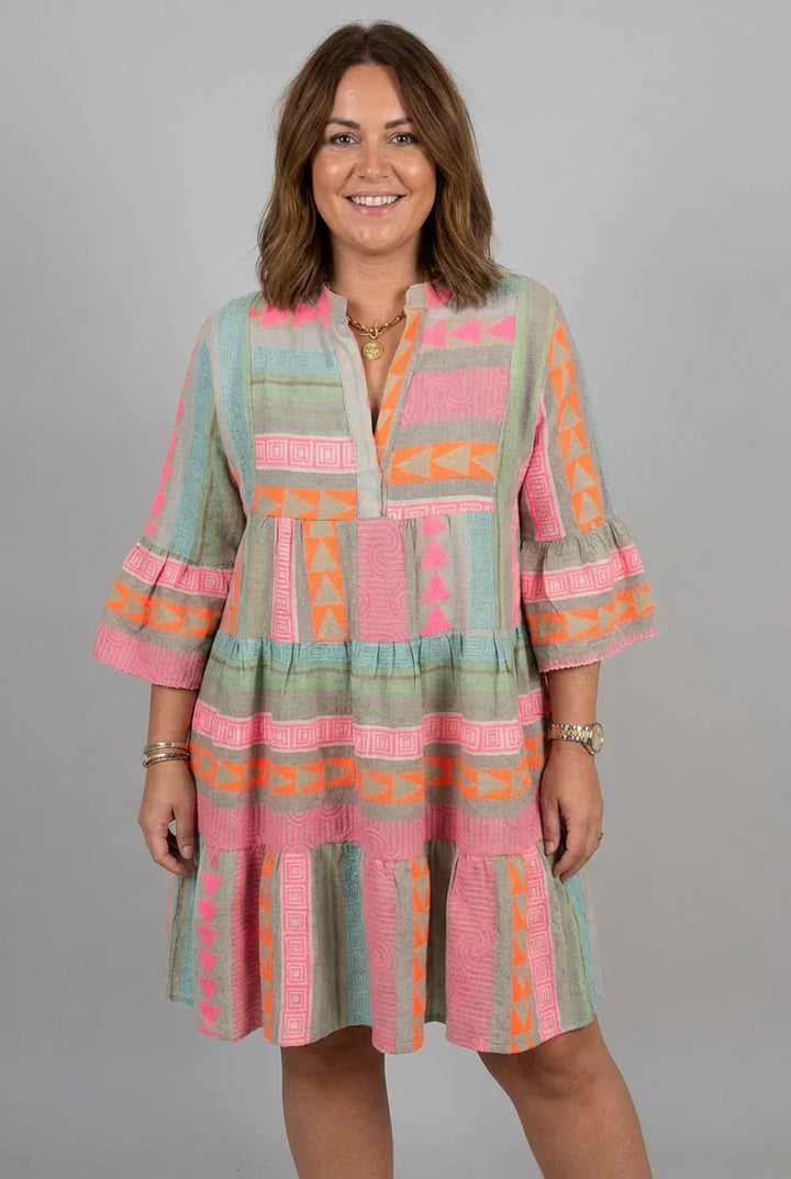 ISOLDE - Floral Springtime Dress