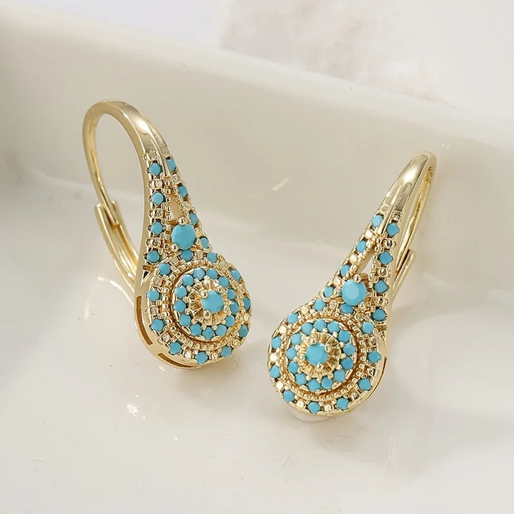 Elegant Earrings with Pearls