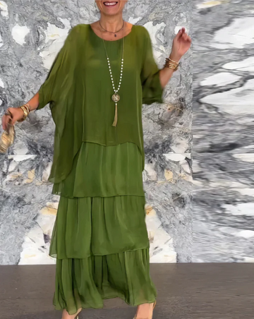 Colette™ - Elegant Flowing Maxi Dress