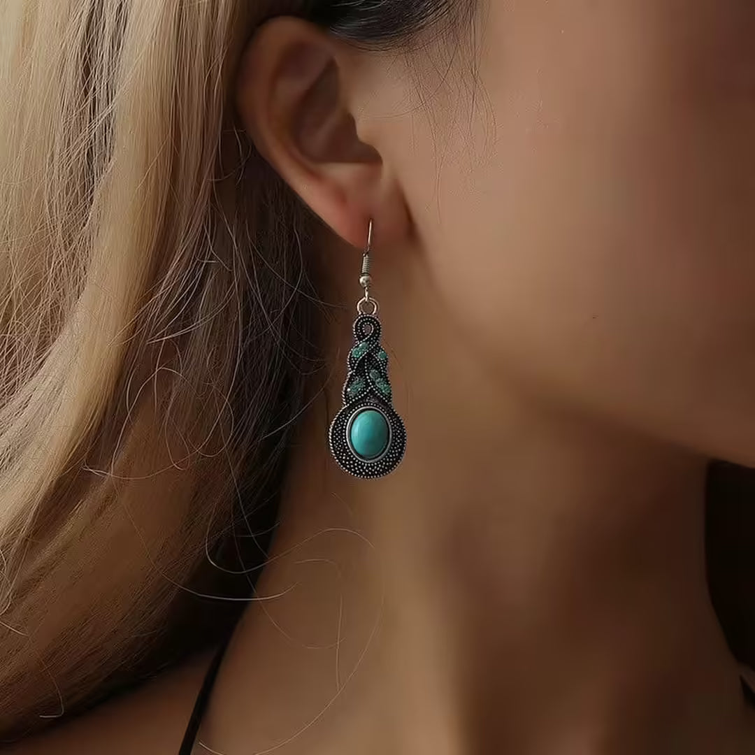 Priscilla™ - Vintage Set in Turquoise