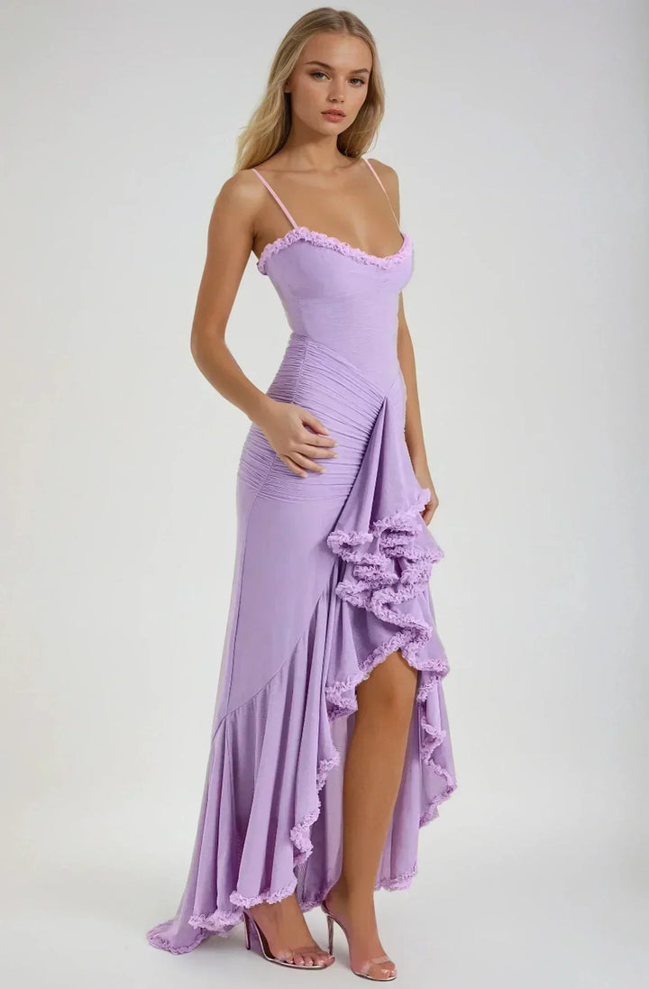 Lily™ | Yellow Mesh Dress