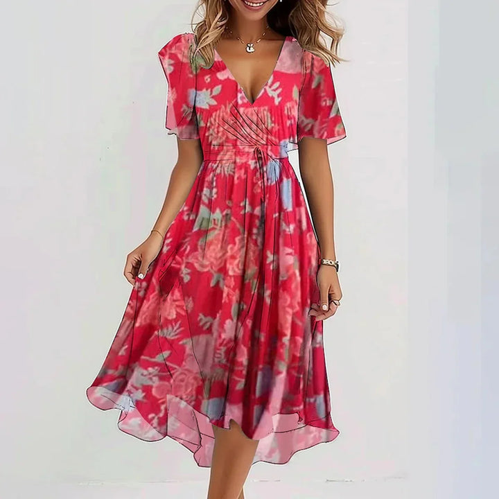 Moiré™ – Flattering Belly-Covering Design Dress