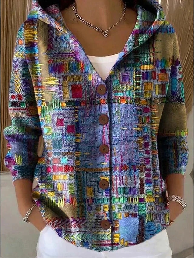 Cozy Open-Front Long-Sleeve Cardigan