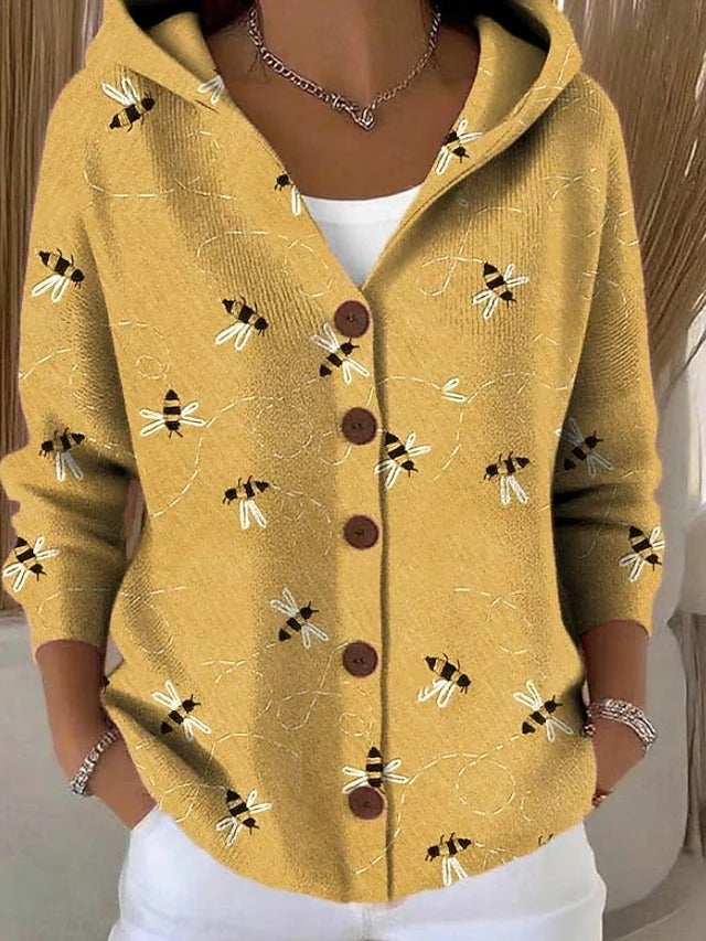 Cozy Open-Front Long-Sleeve Cardigan