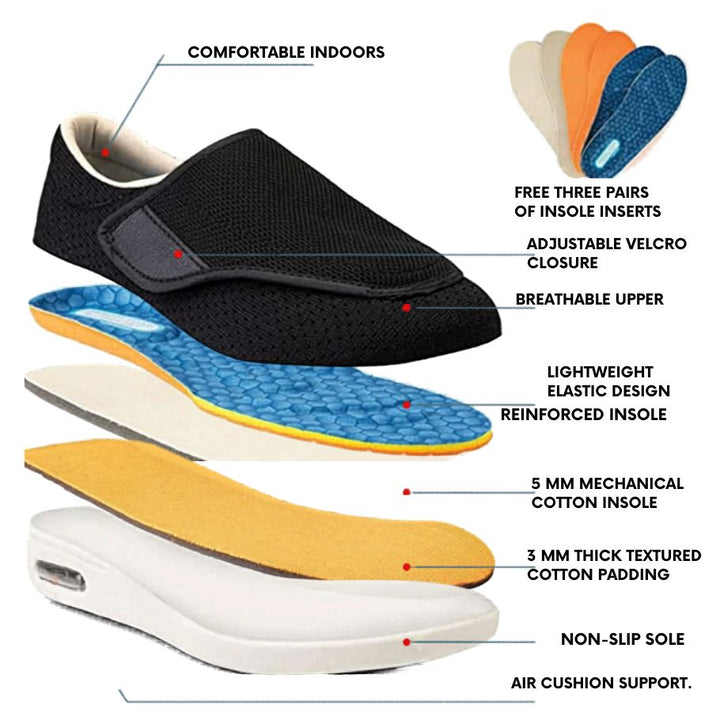 Sophie™ - Nurse/Orthopedic Comfort Shoes
