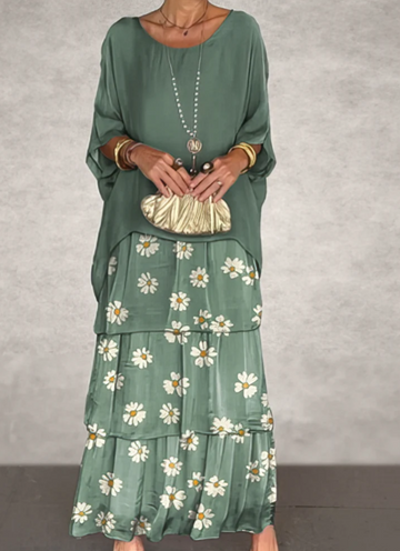Colette™ - Elegant Flowing Maxi Dress