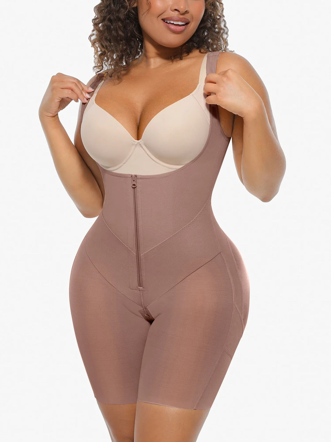 Velora - V-Shaped Tummy Control Butt Lift Bodysuit