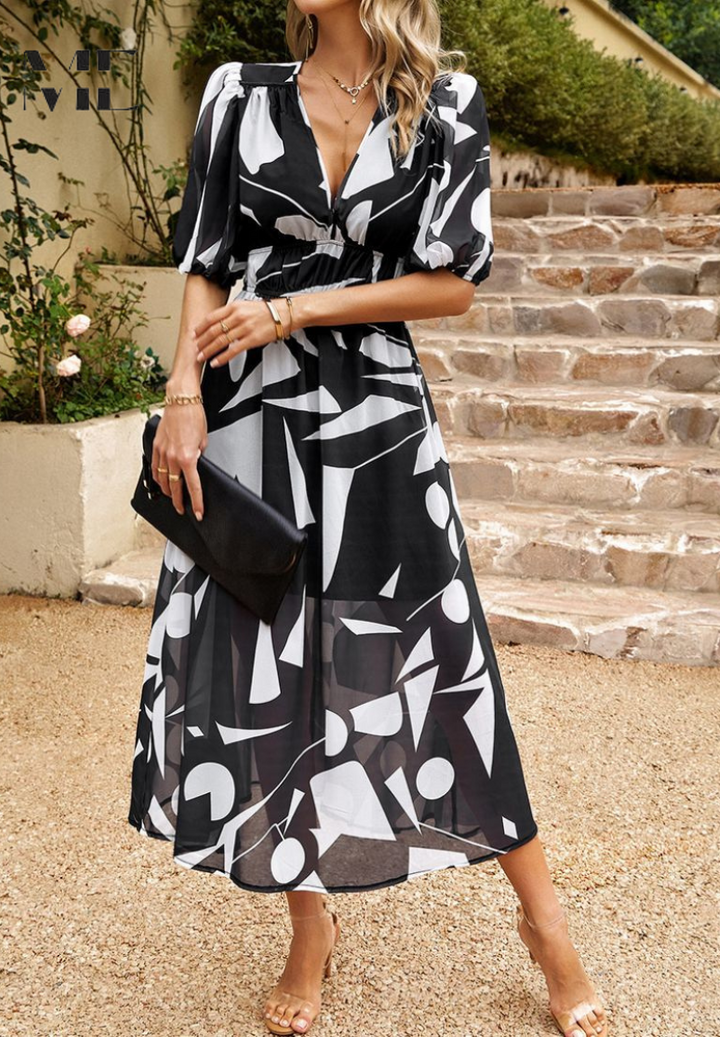 Patricia™ - Elegant Floral Dress
