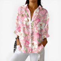 Floral Blouse in Blush Blossom