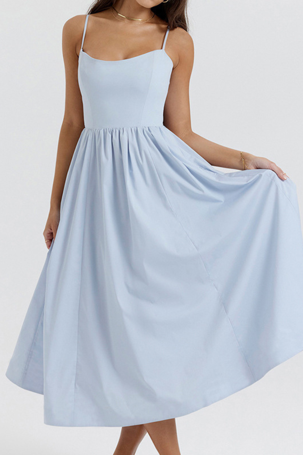 Lisette™ - Summer Corset Midi Dress