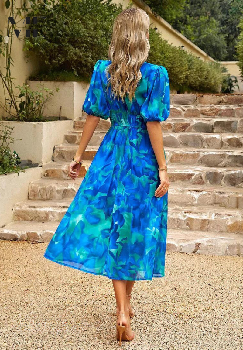 Patricia™ - Elegant Floral Dress