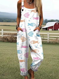 Charlène™ - Ocean-Inspired Jumpsuit