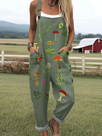 Dolores™ - Flower Embroidered Jumpsuit