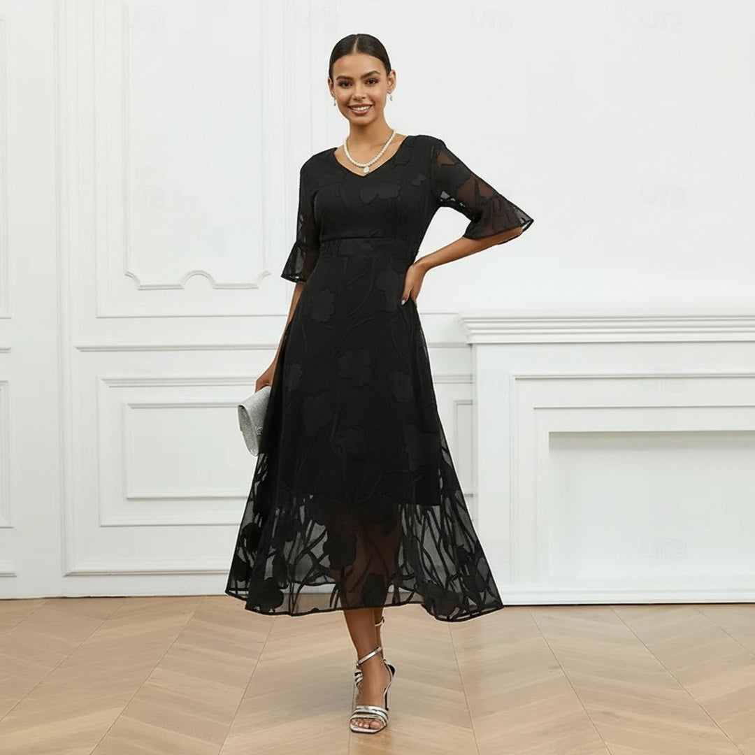 Solvei™ - Floral Pattern Dress
