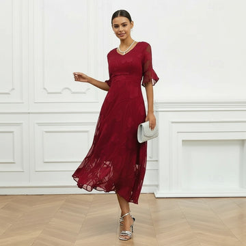 Solvei™ - Floral Pattern Dress
