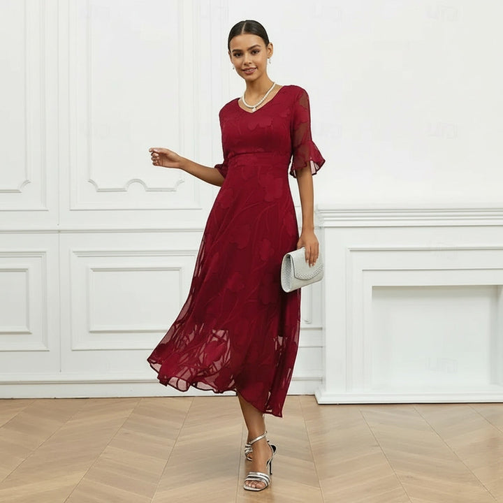 Solvei™ - Floral Pattern Dress