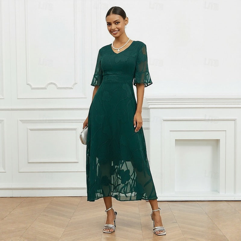 Solvei™ - Floral Pattern Dress