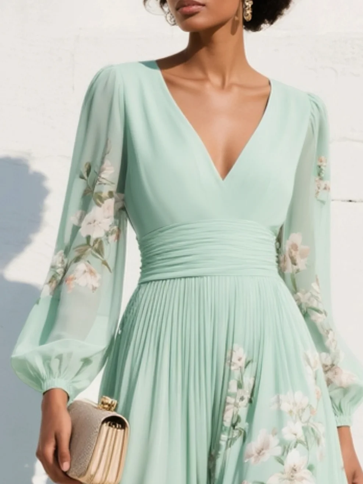 Geneviève™ - Floral Midi Dress