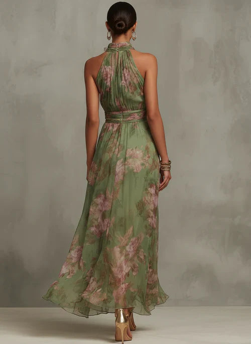 Zelinda™ - Emerald Blossom Dress
