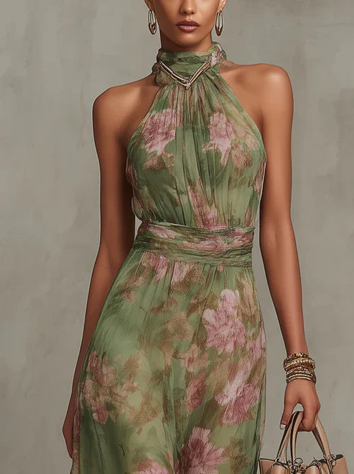 Zelinda™ - Emerald Blossom Dress