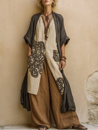 Velourissa™ - Bohemian Wide-Leg Set