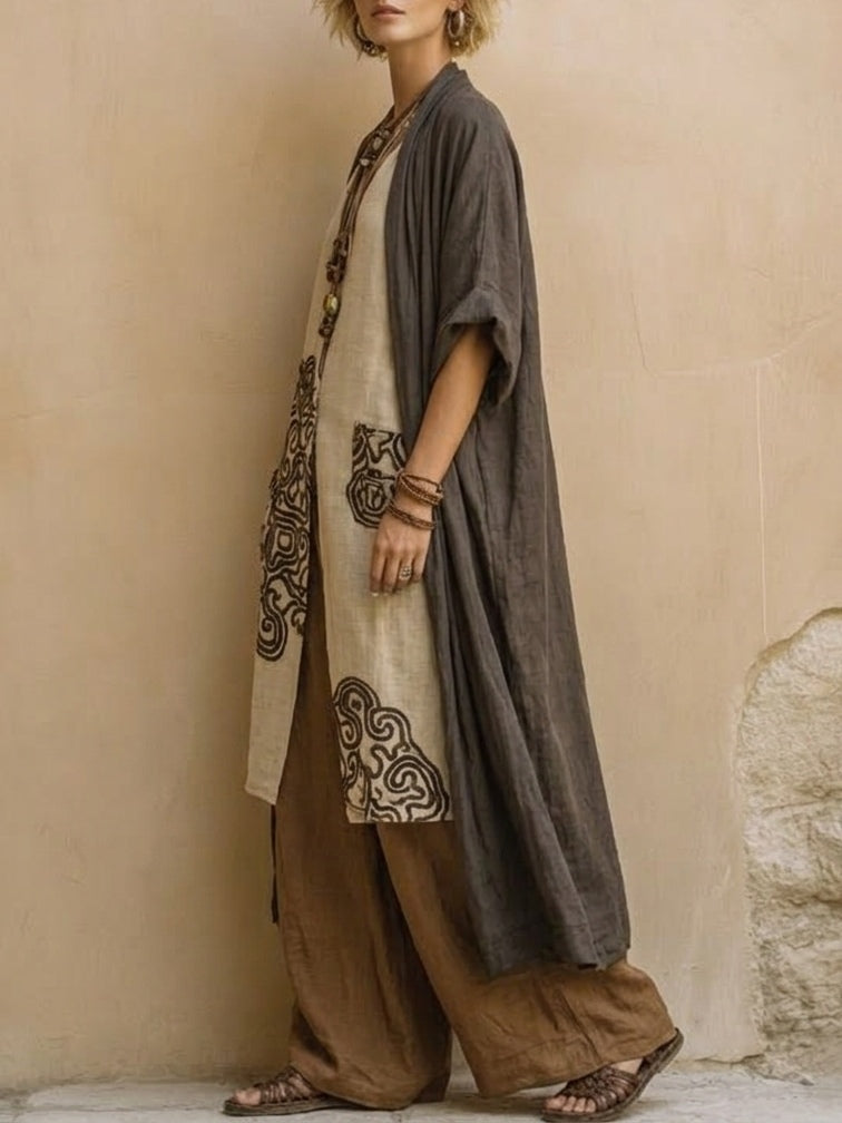 Velourissa™ - Bohemian Wide-Leg Set