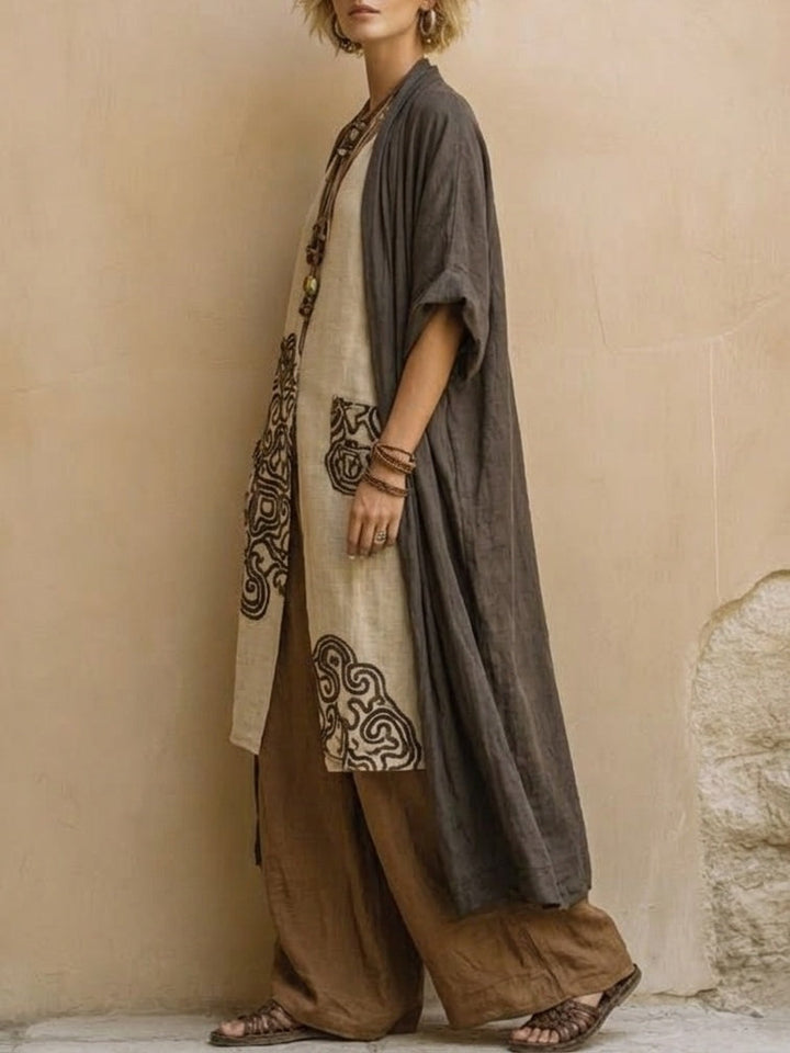 Velourissa™ - Bohemian Wide-Leg Set