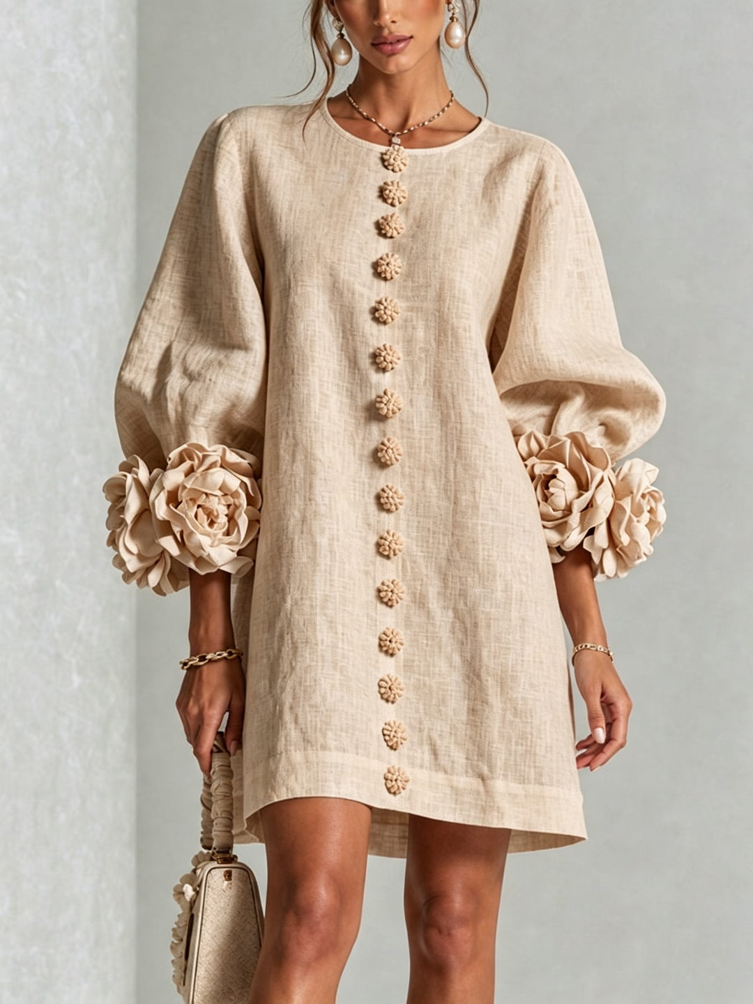 Milena™ - Button-Down Mini Dress