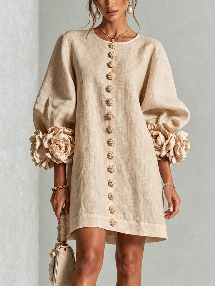 Milena™ - Button-Down Mini Dress