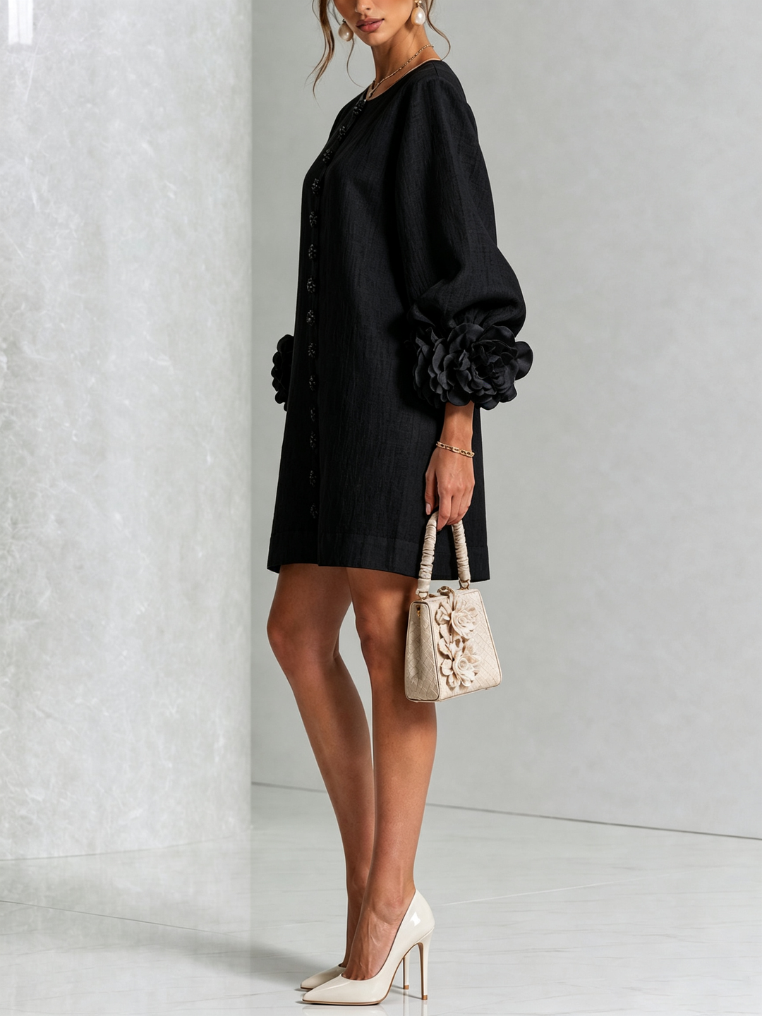Milena™ - Button-Down Mini Dress