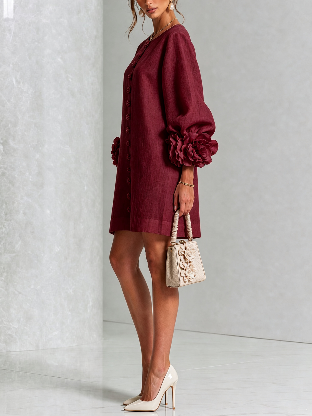 Milena™ - Button-Down Mini Dress