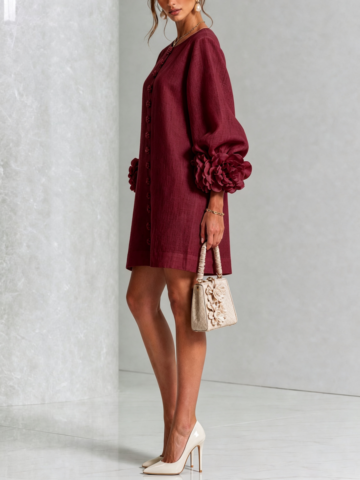 Milena™ - Button-Down Mini Dress