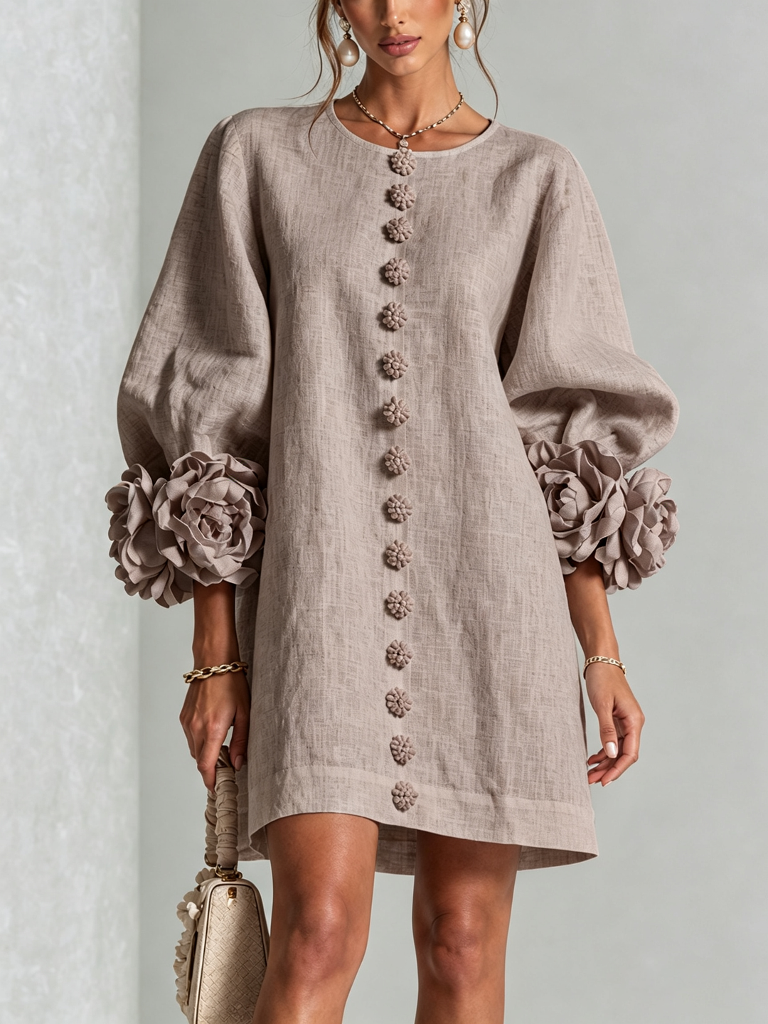 Milena™ - Button-Down Mini Dress