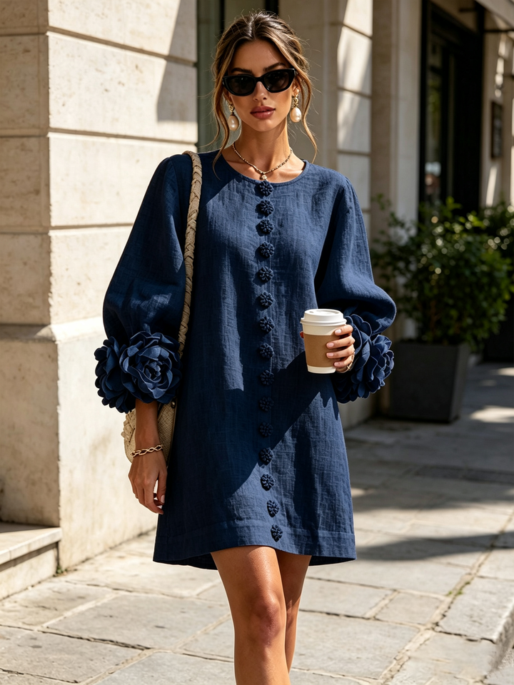 Milena™ - Button-Down Mini Dress