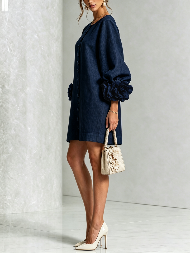 Milena™ - Button-Down Mini Dress
