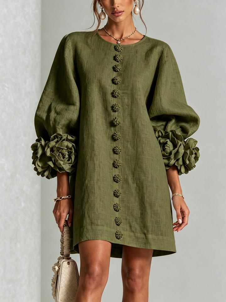 Milena™ - Button-Down Mini Dress