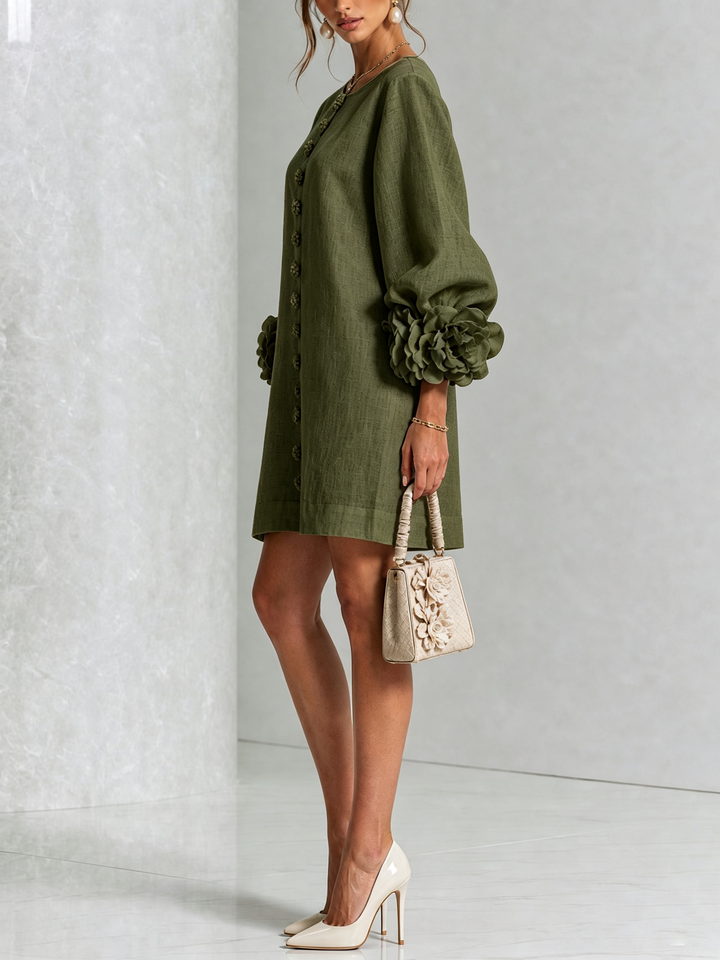 Milena™ - Button-Down Mini Dress