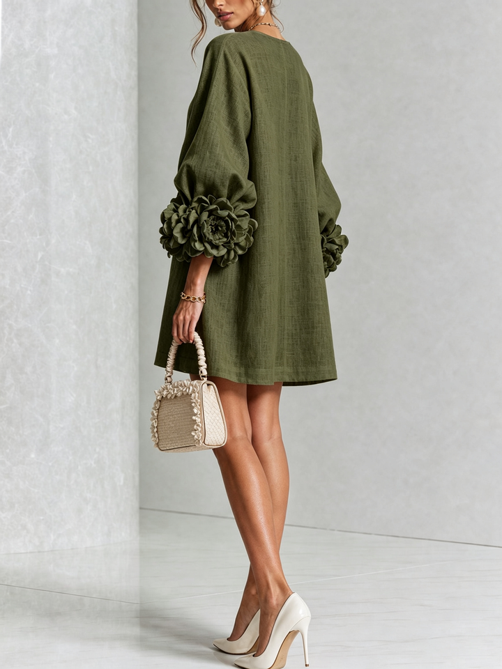 Milena™ - Button-Down Mini Dress